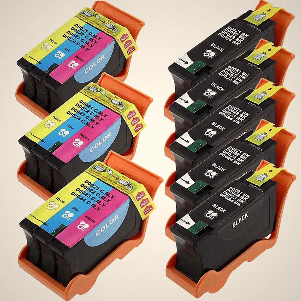 8 Pack New Ink Cartridge For Dell Series 21/22/23 V313 V313w P513W