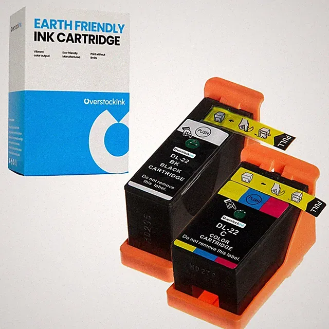 Compatible Black Color Ink Cartridges Lot fits Dell Series 22 Photo All-in-One