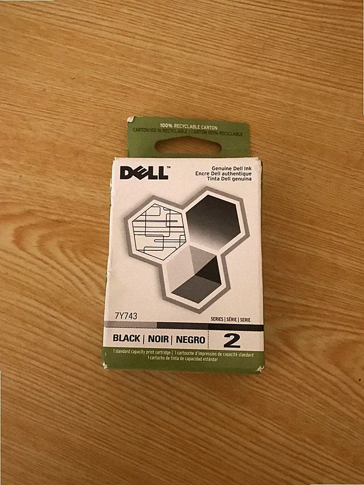 Dell 2 Black Ink NEW