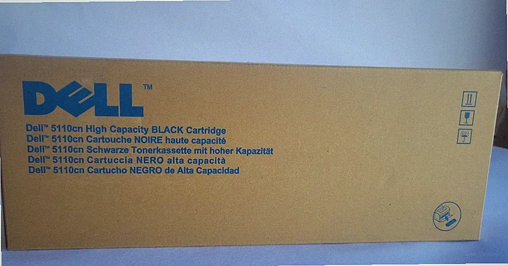 Dell 5110cn High Capacity Black Toner Cartridge Govt Surplus Ink Printer