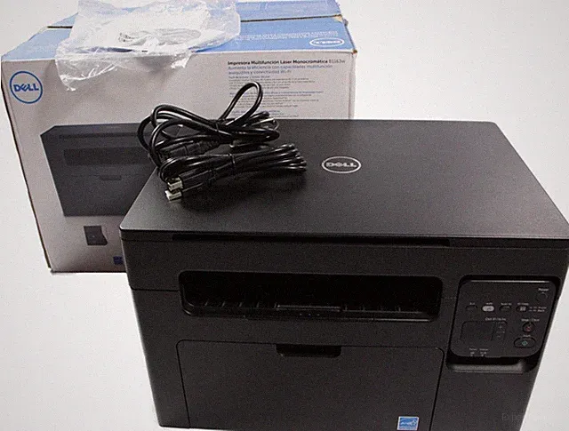 Dell B1163w Wireless Mono Laser Print/Scanner – WORKS - with BOX & Manuals