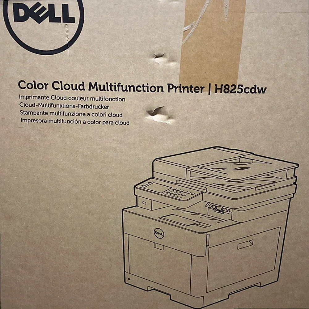 Dell Color Cloud Multifunction Printer H825cdw OP6M9H Color MPN H825cdw