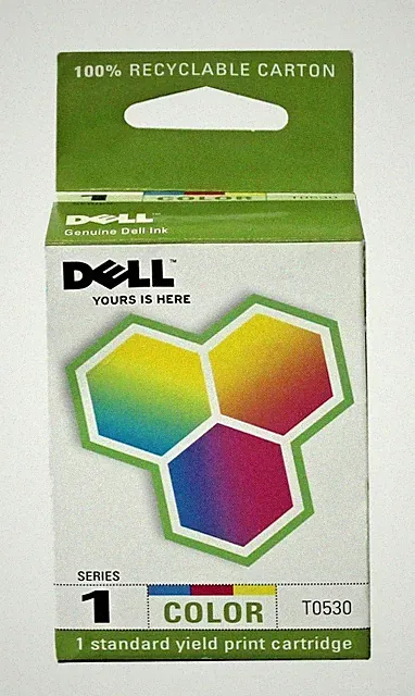 Dell Series 1 T0530 310-4143 Tri-Color Ink Cartridge 720 Genuine New