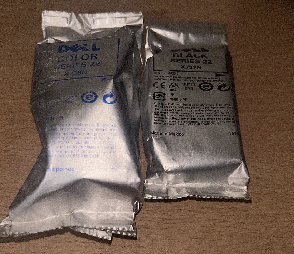 Dell Series 22 Oem Ink Black Color Combo