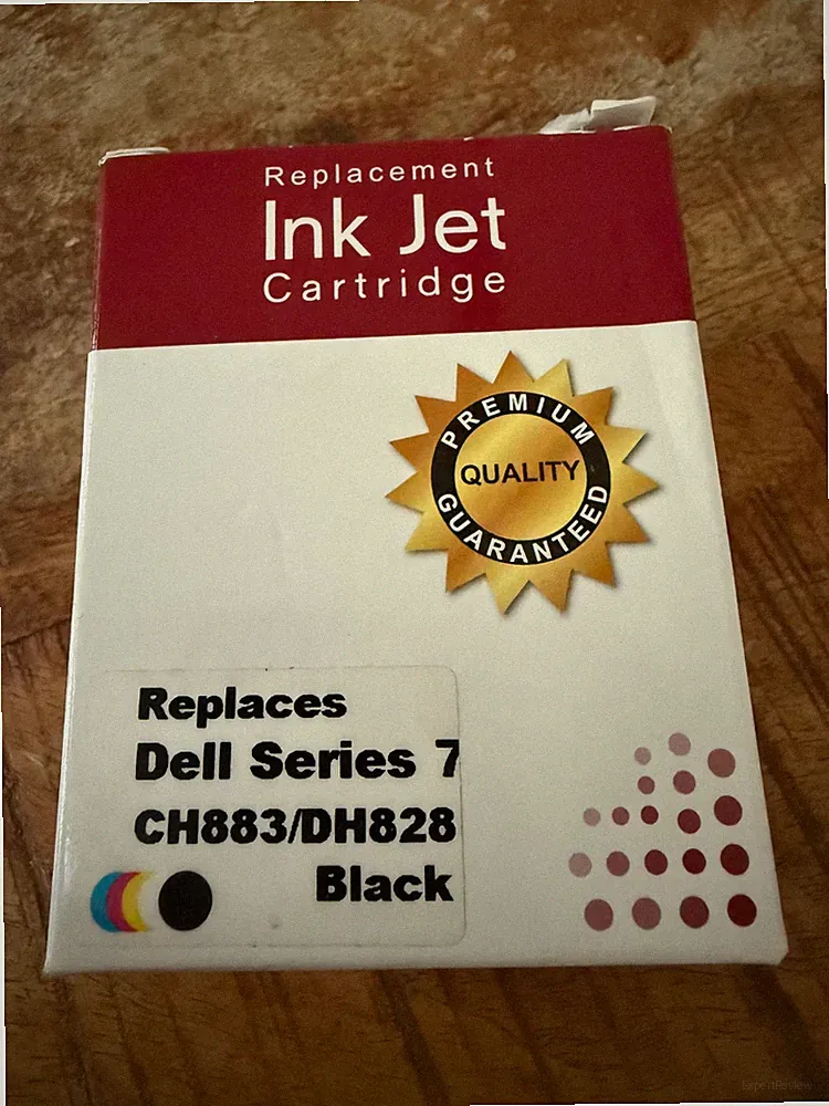 Dell Series 7 Black Ink Cartridge New CH 883 DH 828