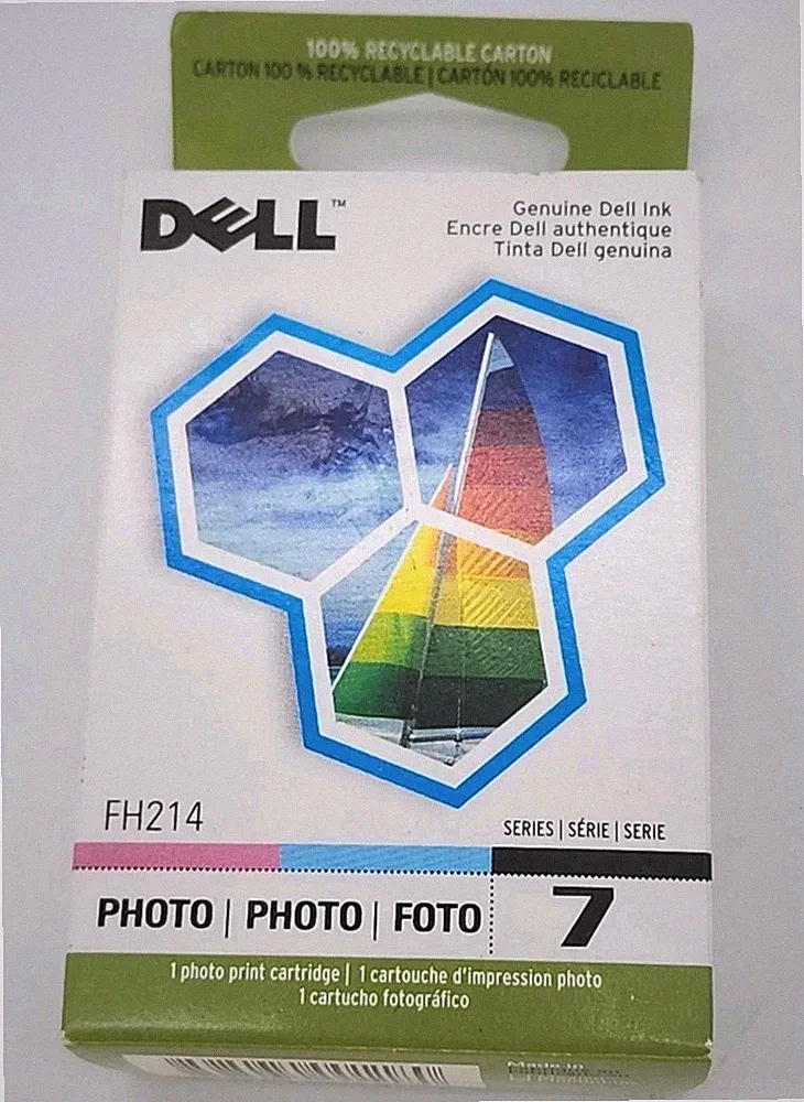 Dell Series 7 Photo FH214 Genuine Dell FH214 Ink All-In-One 966 968 968W