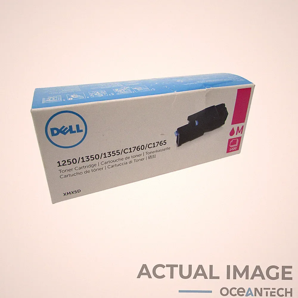 DELL XMX5D Magenta Toner cartridge 1250 1350 1355 C1760 C1765 NEW Printer Ink