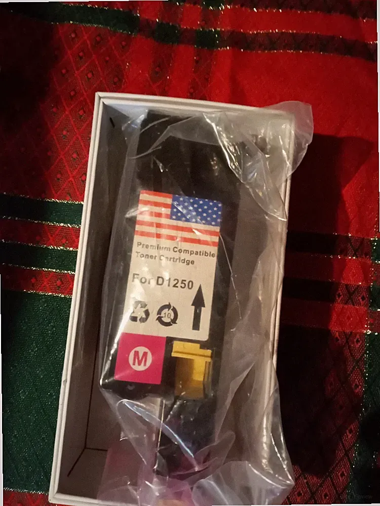 Genuine DELL Magenta Toner For 1250, 1350, 1355, C1760, C1765 Lazer printer