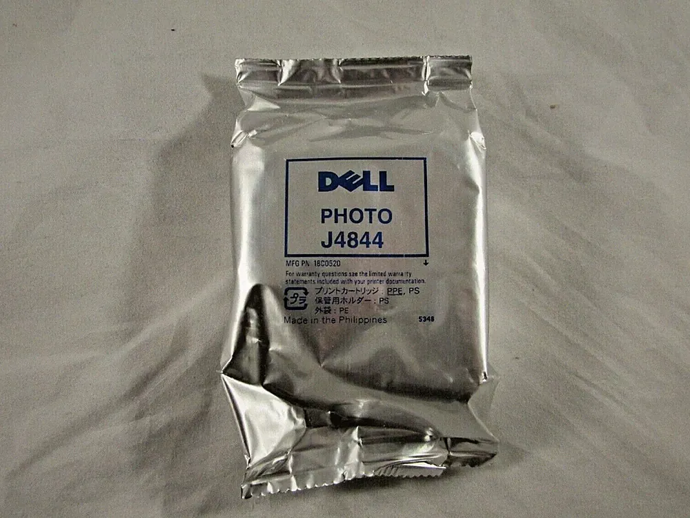 NEW Dell Series 5 Photo Ink Cart J4844 GENUINE!