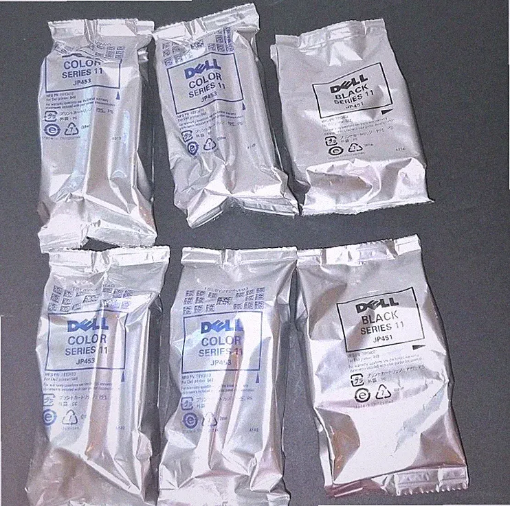 NEW GENUINE Dell Series 11 Photo Color/Black/White Cartridge (Dell JP453 451)