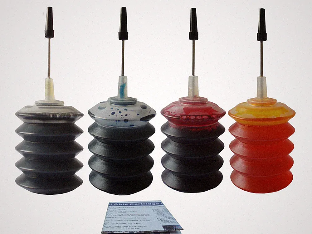 Refill ink 4 DELLV105 V305 V505 Printer 948 4x1.3oz/ id
